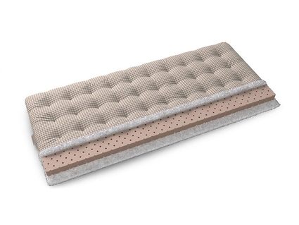Футон Mr.Mattress Migi (бежевая клетка) 37