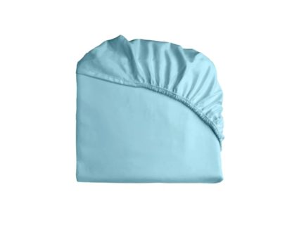 Простыня Primavelle на резинке Satin Luxe (голубая) 463