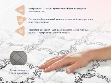 Матрас Димакс Твист Ролл Лайт стиф 520