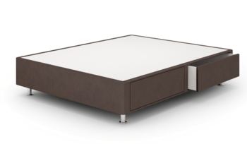 Кровать Серые Lonax Box Drawer 2 ящика (стандарт)
